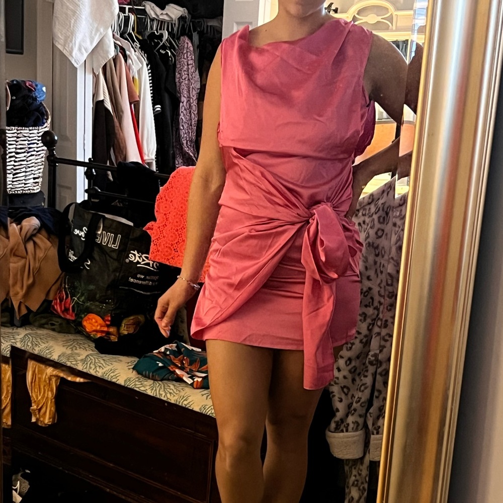 Beautiful bright pink dress never worn